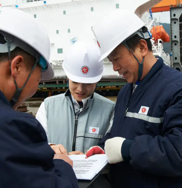 Atlantic Cordage buyers in the field