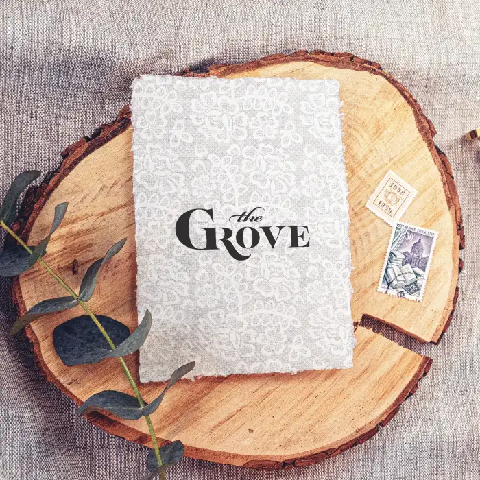 The Grove stationery