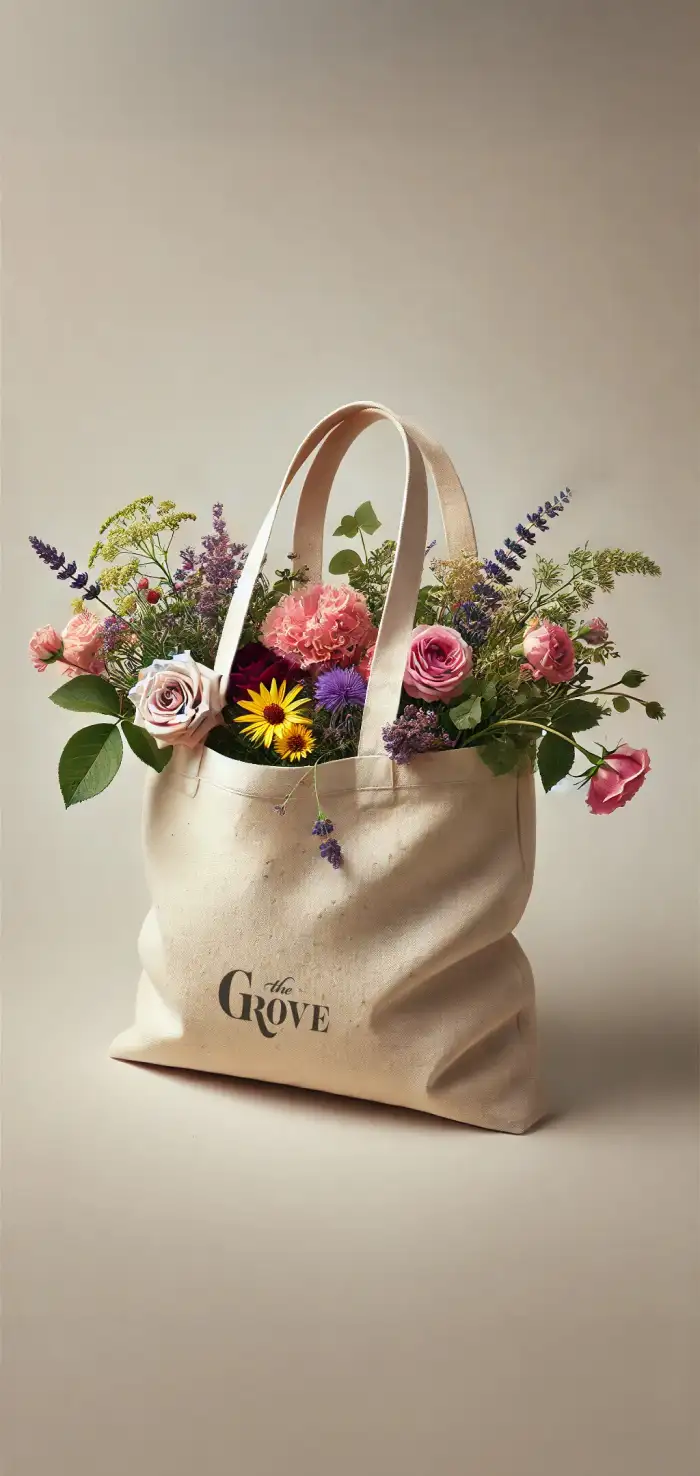 The Grove branded collateral